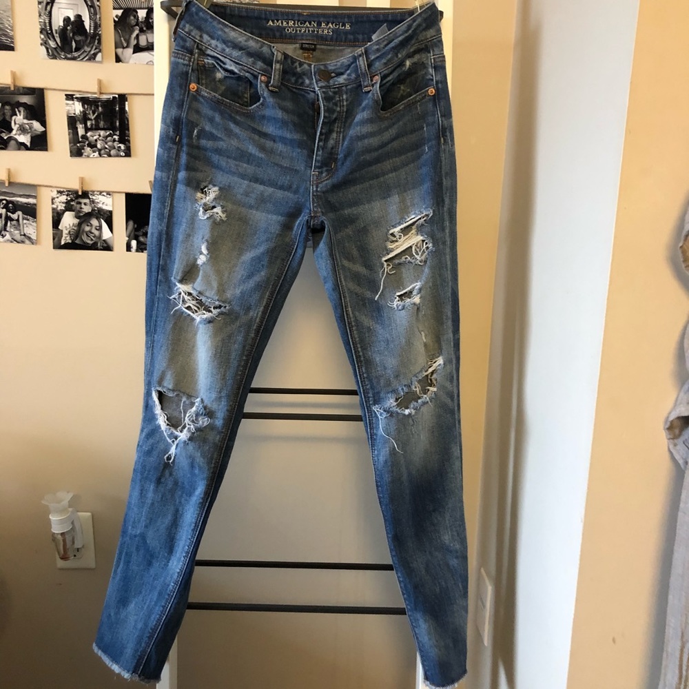 American Eagle Tom-girl Jeans